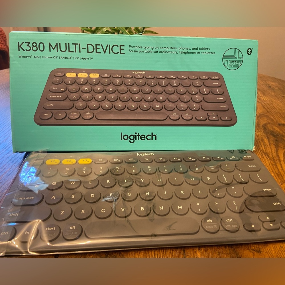 Logitech K380 Multi-Device Keyboard. 
Brand new. Never used.
